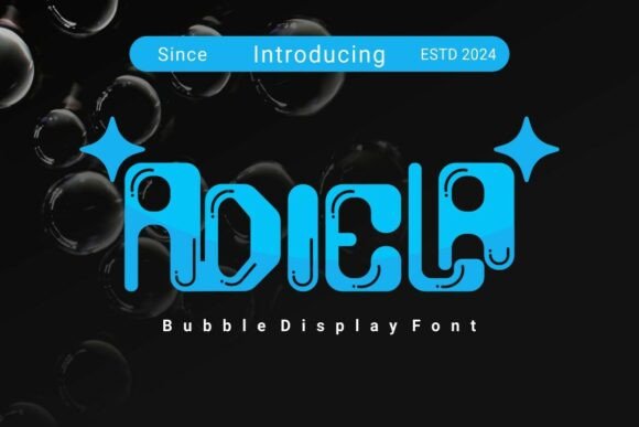 Adiela: The Bold Display Font for Viral Campaigns