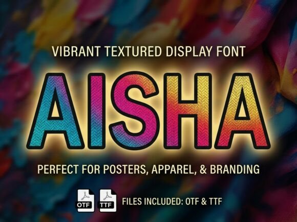 Aisha Font Review: A Bold Display Choice for Modern Branding