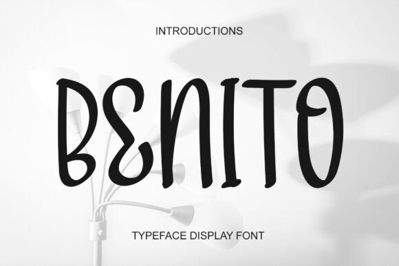 Benito: The Display Font for Scroll-Stopping Visuals