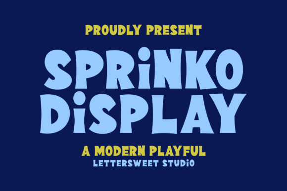 Bringing Joy to Editorial Design with Sprinko Typeface