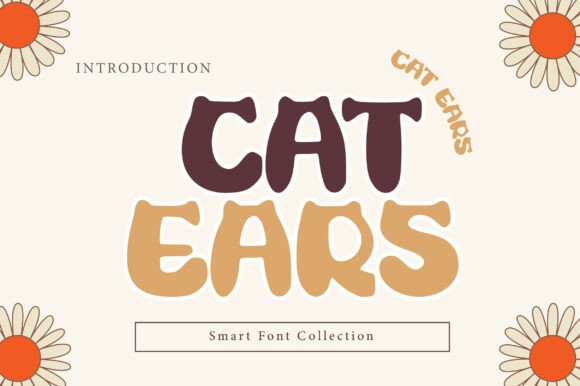Cat Ears: The Perfect Cute Display Font for Makers