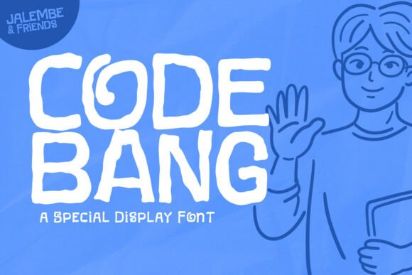 Code Bang: A Modern Display Font for Web Headers