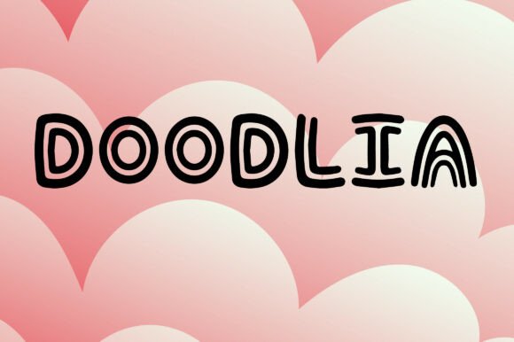 Doodlia: A Playful Display Font for Creative Editorial Layouts