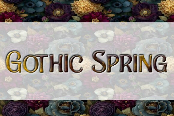 Gothic Spring: A Bold Display Font for Modern Web Design