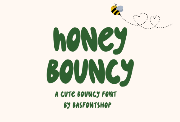 Honey Bouncy Display: A Playful Typeface for Brand Growth