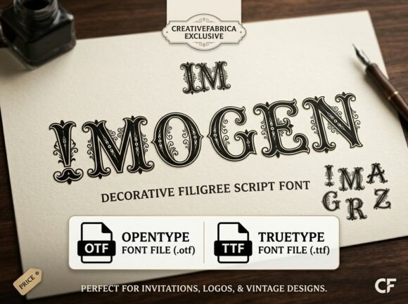 Imogen: The Display Font That Elevates Your Brand Identity
