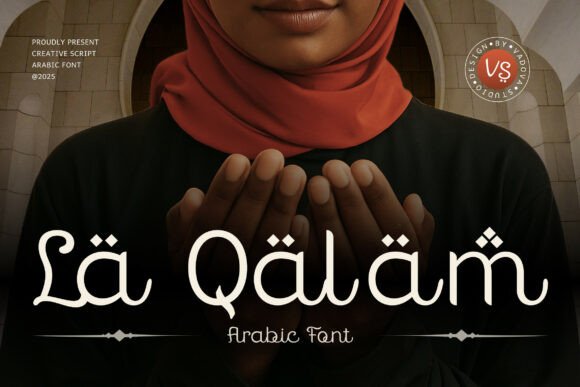 La Qalam: A Creative Script Typeface for Modern Editorial Design