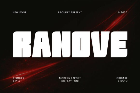 Launch Bold Campaigns with the Ranove Display Typeface
