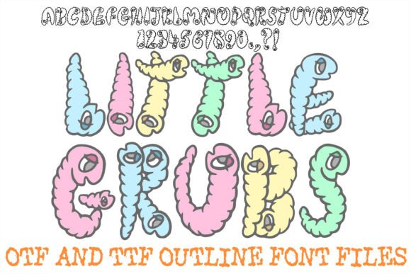 Little Grubs: A Spirited Display Typeface for Editors