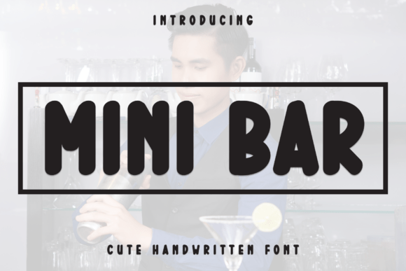 Mini Bar: A Whimsical Display Font for Editorial Stories