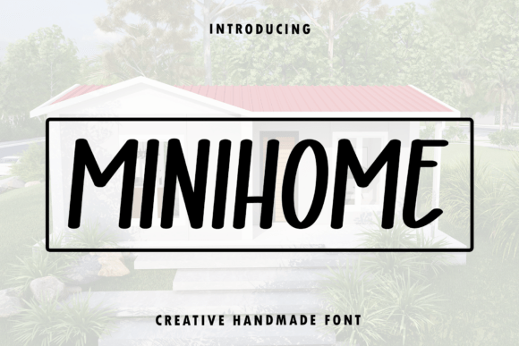 Minihome: A Bold Display Font for Modern Editorial Design