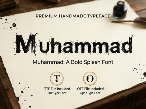Muhammad Font Review: A Bold Display Typeface for Branding