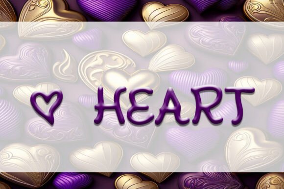 O Heart: A Charming Display Font for Handmade Brands