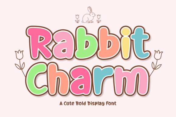 Rabbit Charm: The Playful Display Font for Brand Growth