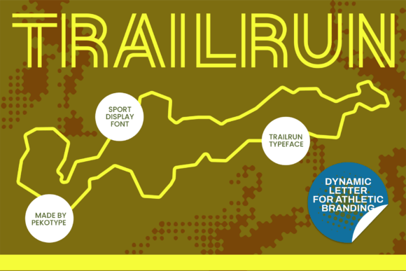 Trailrun: A Dynamic Display Font for Modern Editorial Design