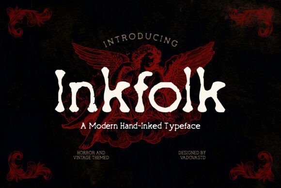 Transform Your Brand with Inkfolk Typeface
