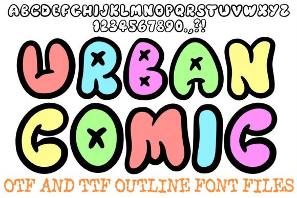 Urban Comic Font: Street-Style Energy for Bold Campaigns