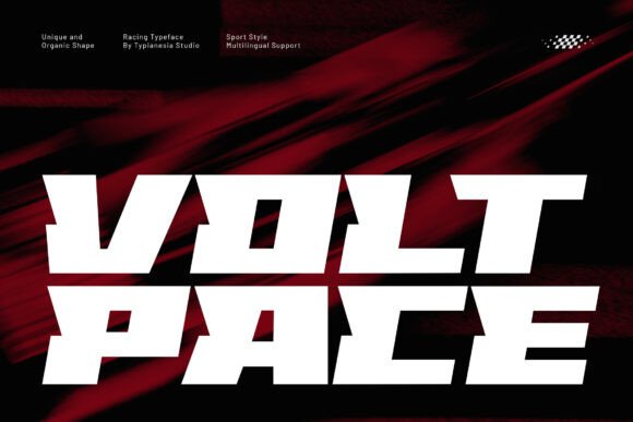 Voltpace: The Bold Typeface for High-Energy Marketing